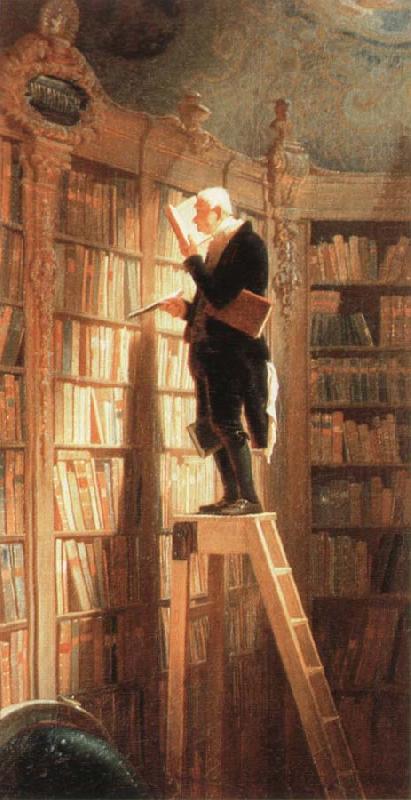 the bookworm, Carl Spitzweg